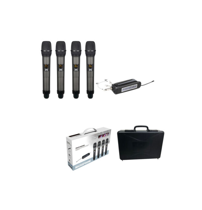 Mic wireless set zinakaa 4pc4